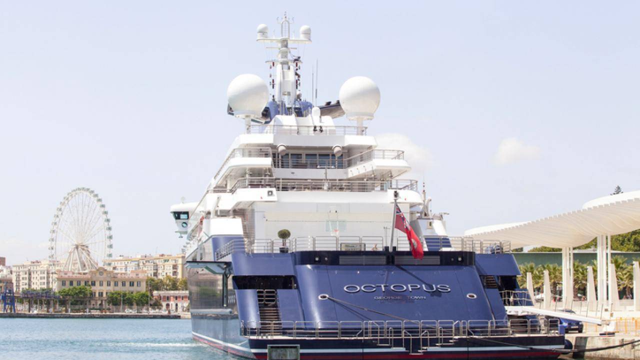 luxusyacht octopus